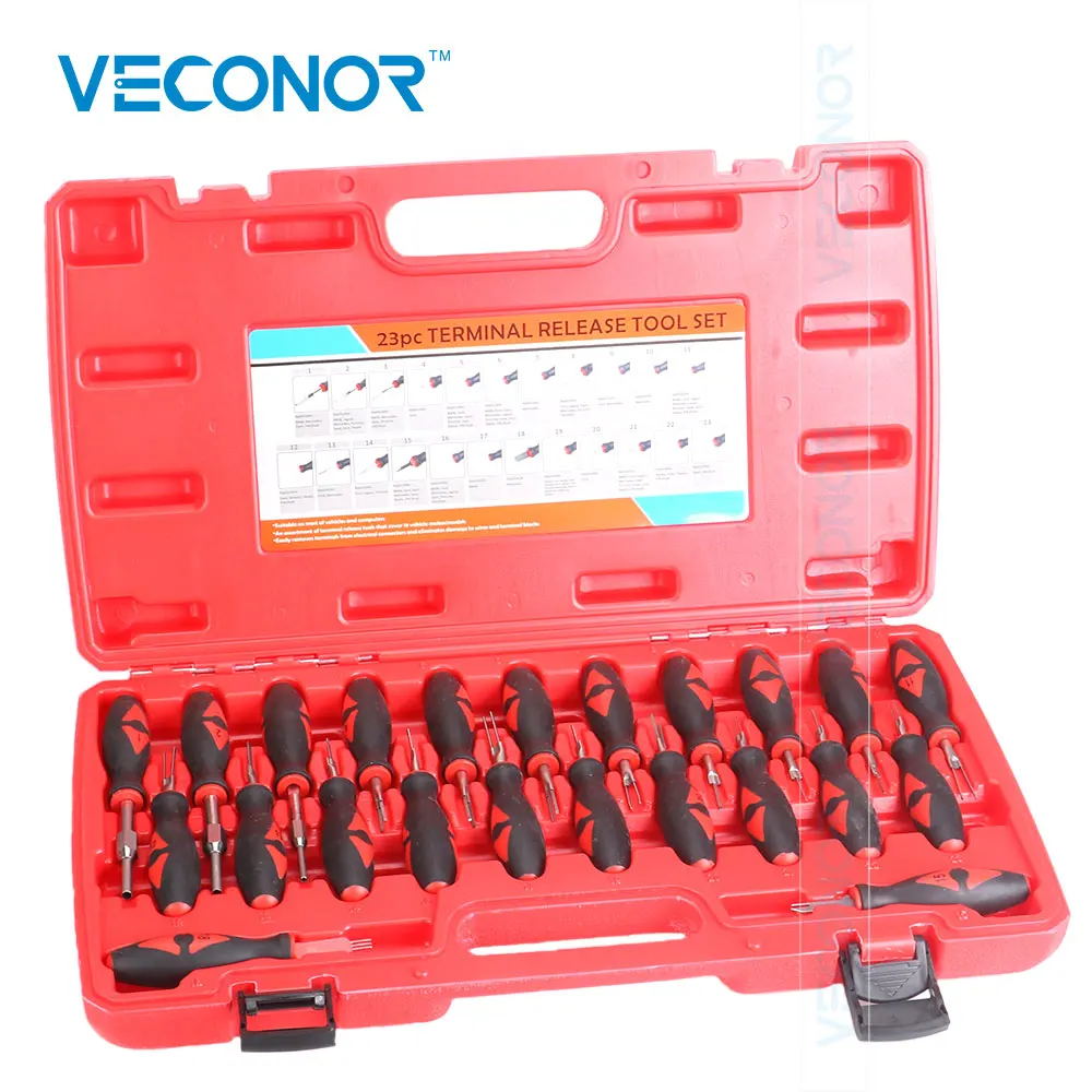 

VECONOR 23pcs Universal Terminal Release Tool Set Releasing of Plug Type Connectors