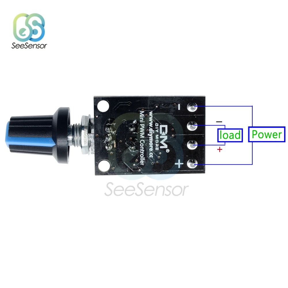 DC Motor Speed Controller Motor Speed Controller Voltage Regulator Electric Motor Speed Controller 5V 12V 10A PWM DC Motor Speed Controller Voltage Regulator Governor Stepless Speed Regulator LED Dimmer Power Controller