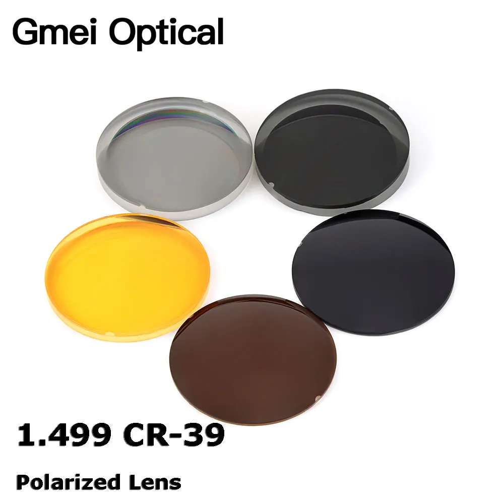 Gmei Optical 1.499 CR-39 Polarized Sunglasses Prescription Optical Lenses For Driving Fishing UV400 Anti-Glare Polarized Lenses Gmei Optical 1.499 CR-39 Polarized Sunglasses Prescription Optical Lenses For Driving Fishing UV400 Anti-Glare Polarized Lenses