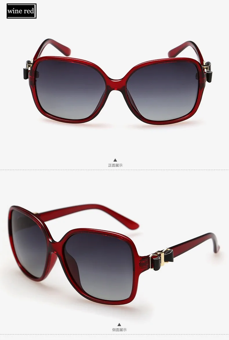 FEISHINI Высокое качество пластик анти усталость очки бабочка лук HD объектив брендовые солнцезащитные очки для женщин поляризационные UV400 Vidrio