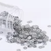 2000pcs/Pack (10g) 4mm Silver-Based Flat Round PVC Loose Sequins Paillettes Wedding Craft, Housewear Furnishings Sew Lentejuelas ► Photo 3/6