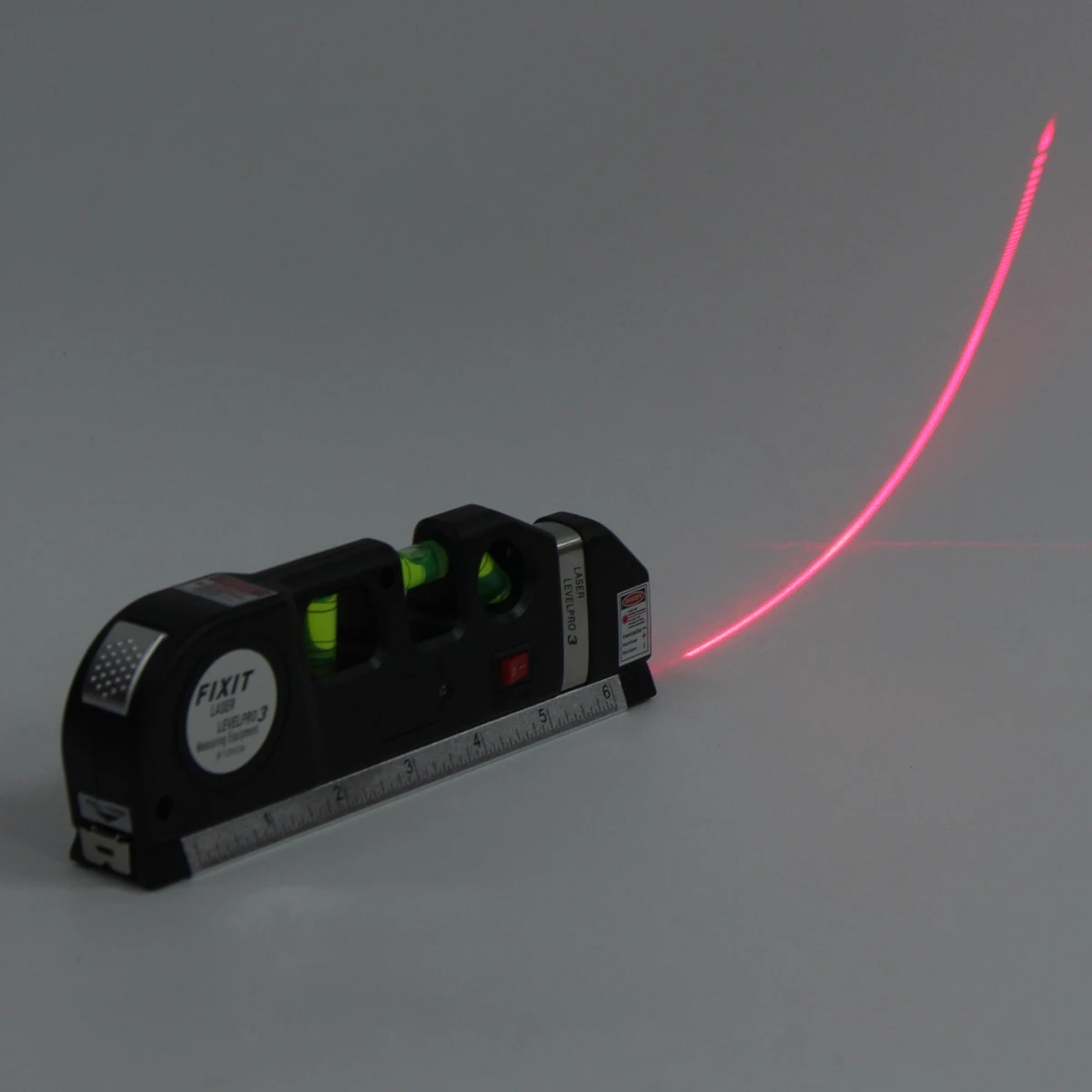 espírito lasers régua horizontal linha medida ferramentas padrão ajustado