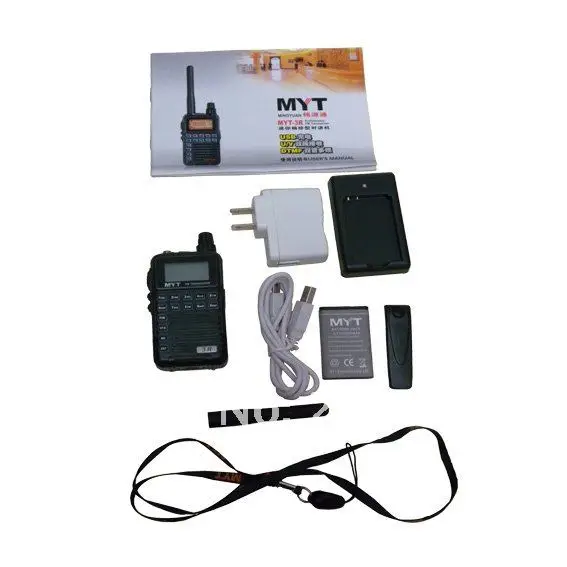 Новое поступление MYT-3R двухдиапазонный VHF: 136-174 МГц и UHF: 400-470 МГц fm-приемопередатчик