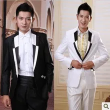 Новое поступление корейские костюмы костюм модный мужской смокинг жениха свадебный вечерний костюм брюки terno masculino