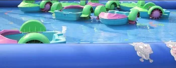 

Interesting Pedal Boat For Park/Sale,Kids Hand Power Pedal Boat