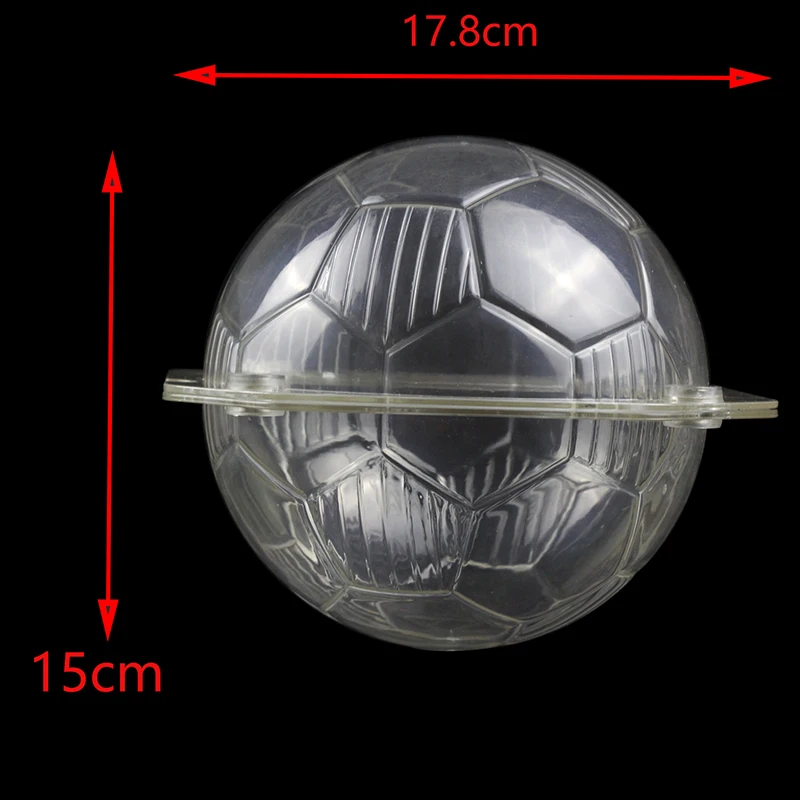 Футбольная форма, Пластиковая форма для шоколада, поликарбонатная форма для шоколада, форма для конфет, кондитерские инструменты, футбольный мяч, инструменты для украшения торта