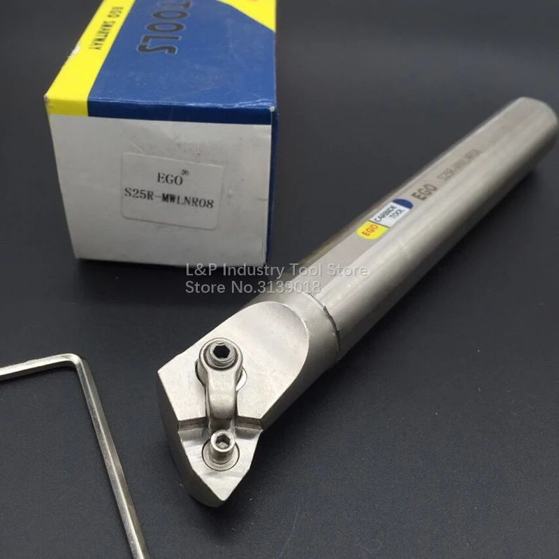

New Original EGO Anti-vibration 95 Angle Inner Bore S20Q-MWLNR08 S25R-MWLNR08 S40T-MWLNR08 MWLNL08 Internal Turning Toolholder