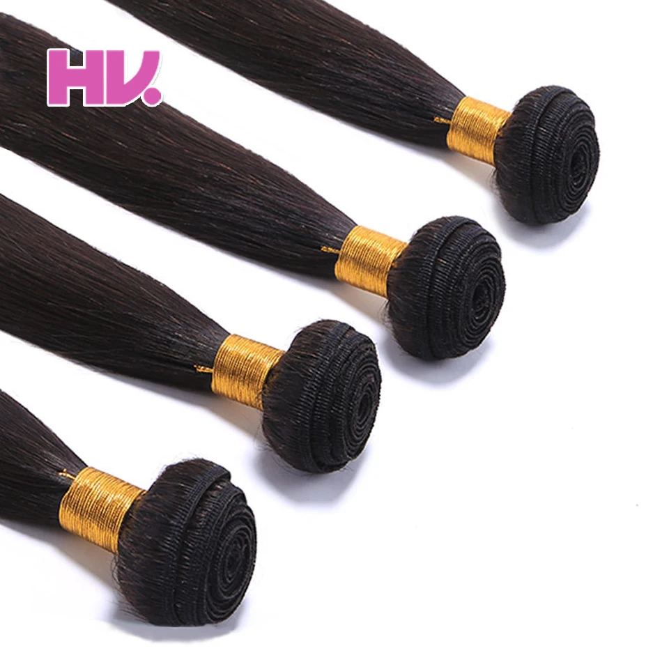  Cheap 7A Unprocessed Virgin Hair 4 Bundles Deals Brazilian Virgin Hair Straight Weave Bundles Human Hair Extensions 