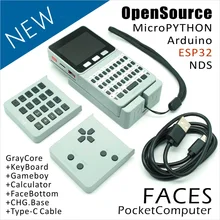 M5Stack новое предложение! ESP32 с открытым исходным кодом лица карманный компьютер с клавиатурой/PyGamer/калькулятор для микропитона Arduino