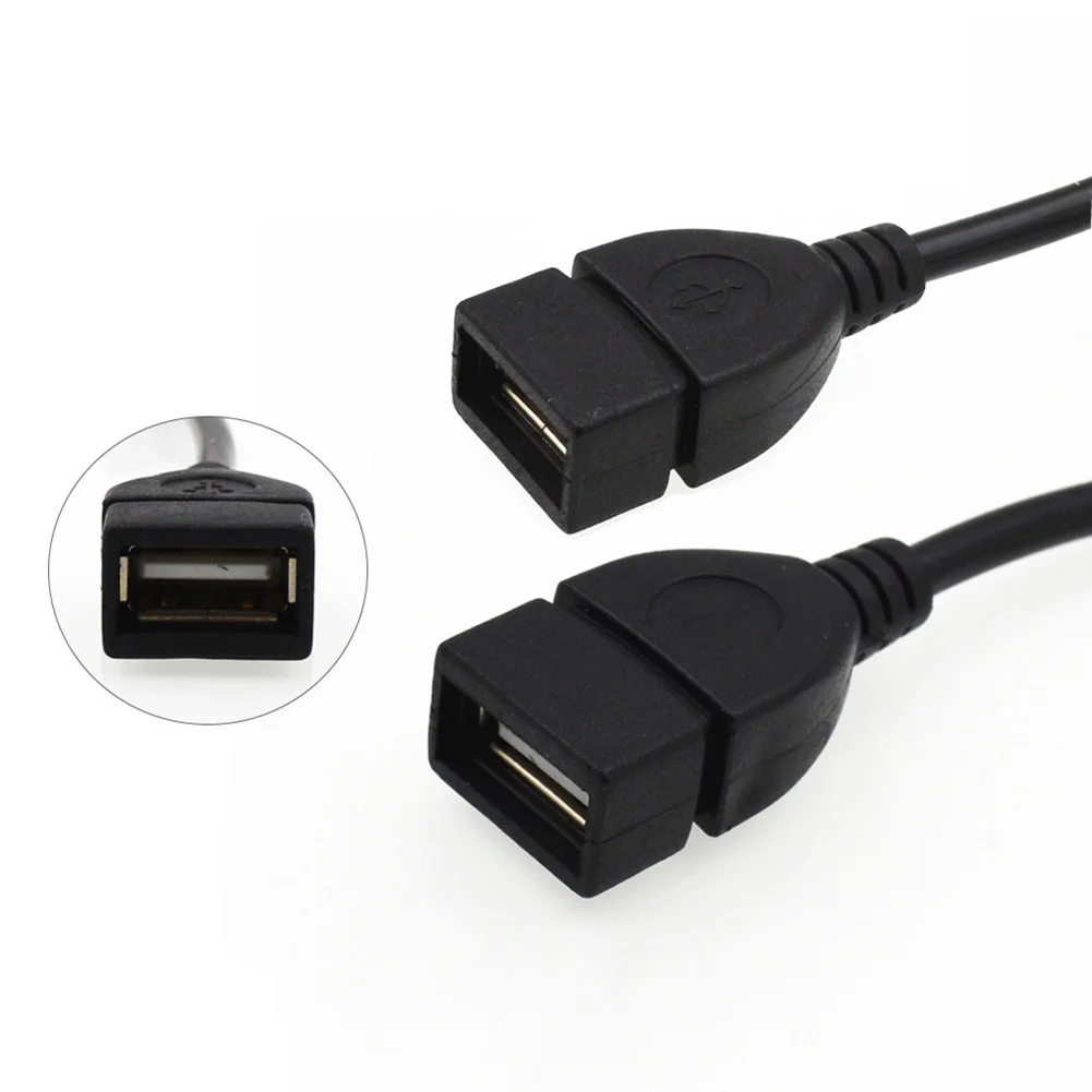 

Mini USB 5P Male to OTG USB Female Car Adapter Data Cable for Video Camera Audio Tablet CD GPS Dropshipping