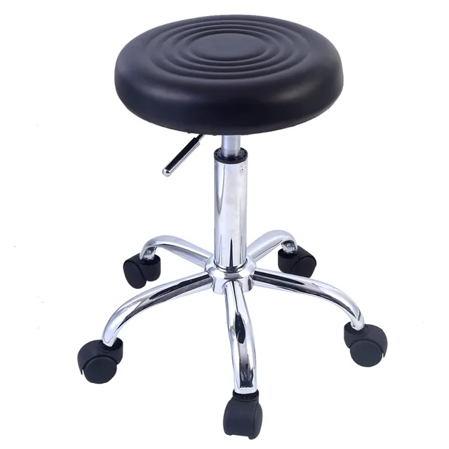 Buy Factory Adjustable Round Bar Stool Swivel Salon Chair Styling Barber TATTOO