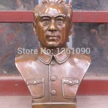 Xd 001281 " Списке премьеров Китая Бронзовая скульптура с Джоу Эн-Лай бюст знаменитого Чжоу Эньлай