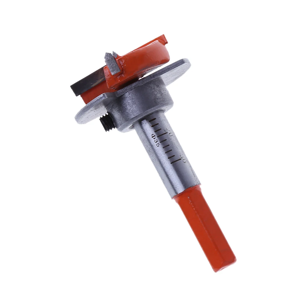 Cemented Carbide 35mm Hole Saw Woodworking Core Drill Bit Hinge Cutter Boring Tipped Drilling Tool MY10_35 | Инструменты