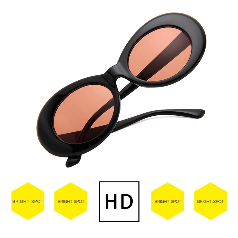 Дизайн, женские портативные ретро круглые оправы, трендовые персональные анти-УФ солнцезащитные очки, для спорта на открытом воздухе, кемпинга, пеших прогулок, запчасти для очков
