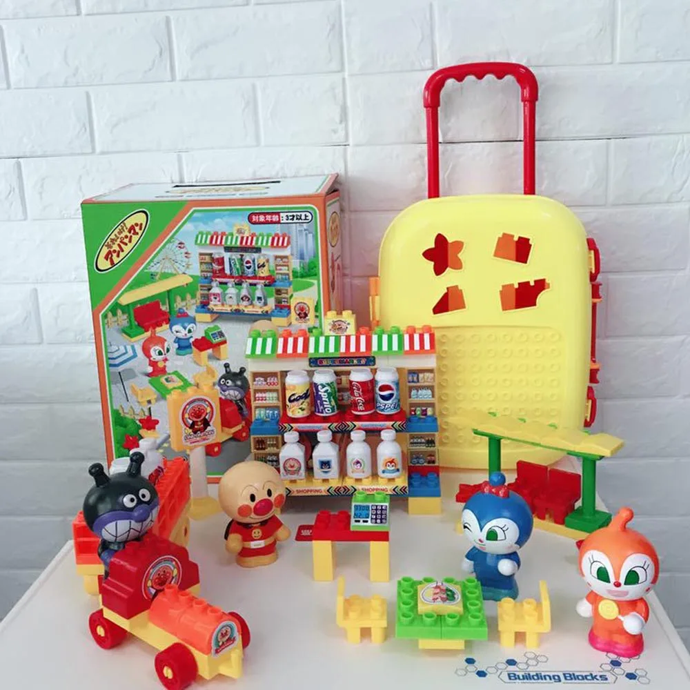 2019 New Transformation Car Cartoon Pull Rod Box Building Blocks Bricks Compatible with Legoingly Duplo Blocks for Children Gift