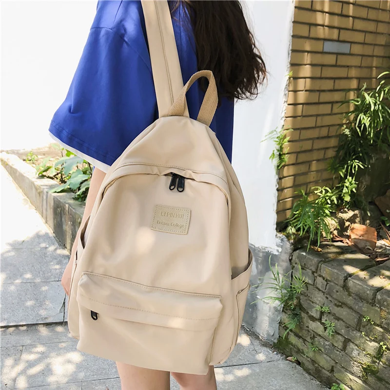 Koop Mode Waterdichte Nylon Vrouwen School Rugzak Voor Tiener Meisje Jongen Feminina Lady Schoudertas Rugzak Schooltas Vrouwelijke Mochila