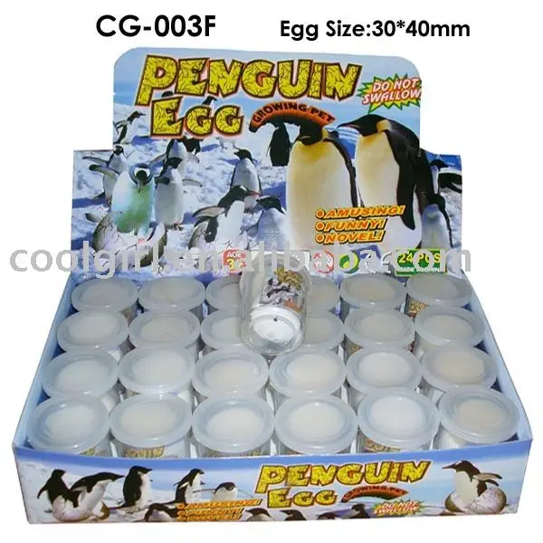 growing penguin egg toy