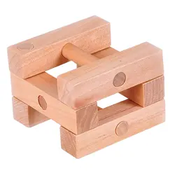 Классические деревянные головоломки игрушки полюс мин замок лубан замок