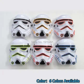 

HOT!New Type Novelty Lighting Easter Day decorative LED Cold Light Mask Halloween Child's Toys EL wire Mask for Children's Day