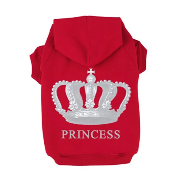 

Small Pet Dogs Red Clothes Puppy Cat Hoodie Warm Coat Clothing Costume XS-XXXL