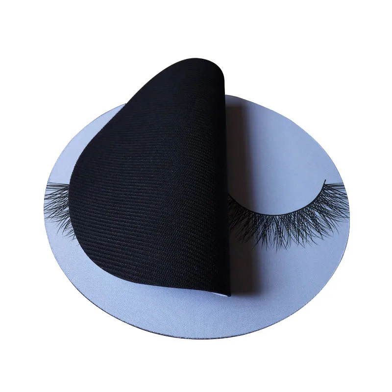 For fashion eyelash fashion Small Size Round Mouse Pad Computer Desk Decorate mouse pads (4)