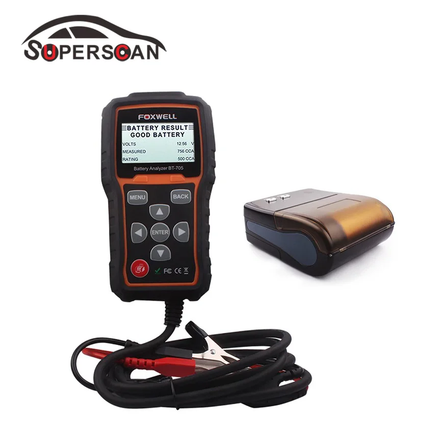 Car Battery Capacity Test Tool Test Battery 2000CCA Digital Battery