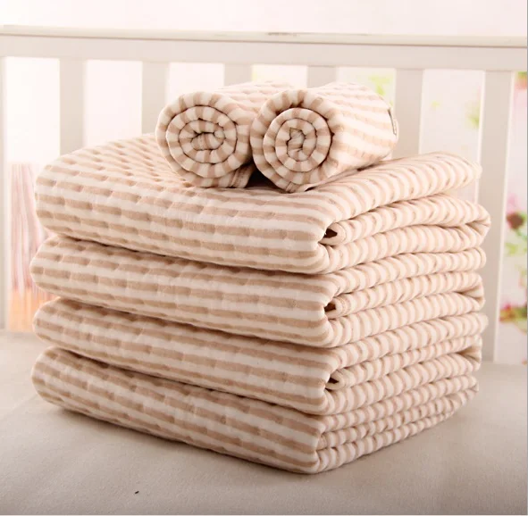 

Newborn Baby Changing Pad 4 layrer waterproof Bebe Urine Pad Infant Toddler Changing Mat Cotton Stroller Bed Sheet Portable