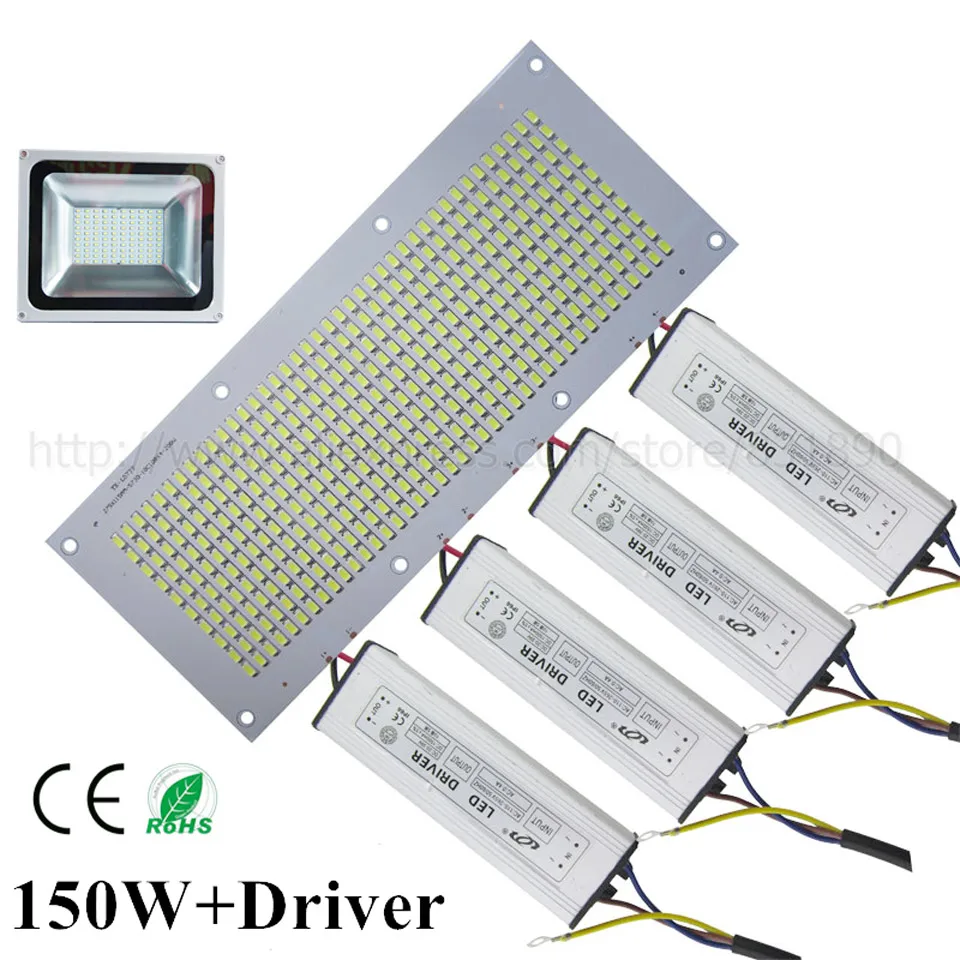 Светодиодные чипы COB SMD 100 высокой мощности с драйвером для прожектора точечного