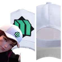 Шляпа OW D. Va Хана Сонг Косплей DVA стрельба шляпа Embrodiery бейсбольная кепка звезда для взрослых мужчин женщин Хэллоуин Карнавальная шляпа