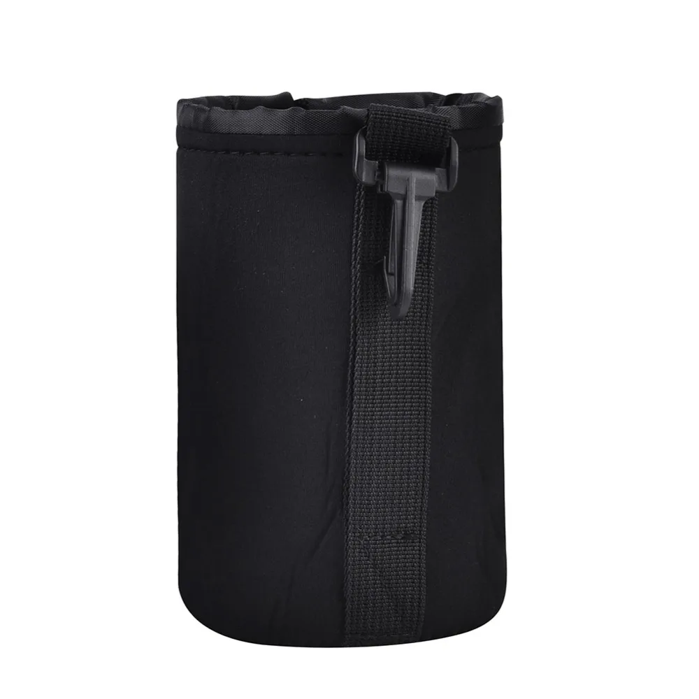 New 4pcs Camera Lens Storage Bag Protective Case Shockproof Pouch for