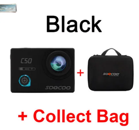 SOOCOO C50 Action 4K 24fps Sports Camera Wifi Gyro Adjustable Viewing angles NTK96660 30M Waterproof Sport DV Action Cam - Цвет: 6