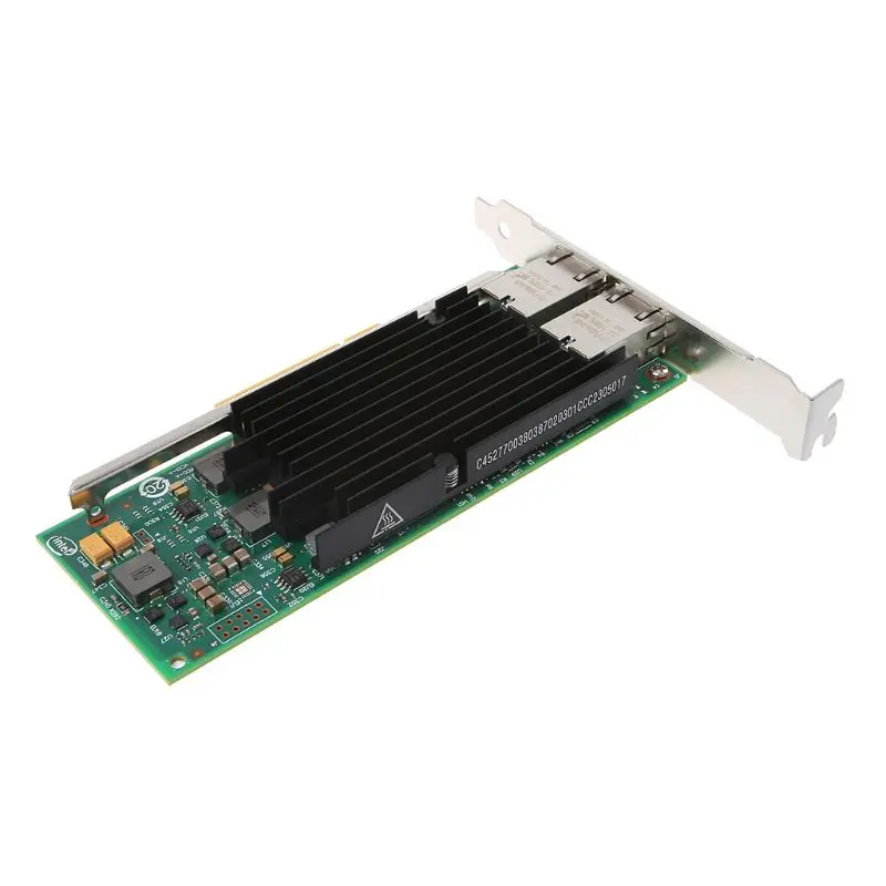 Intel X540-T2 10GbE Converged Network Adapter(NIC) X540 Chipset PCI-E X8 Dual RJ45 Copper Port CNA