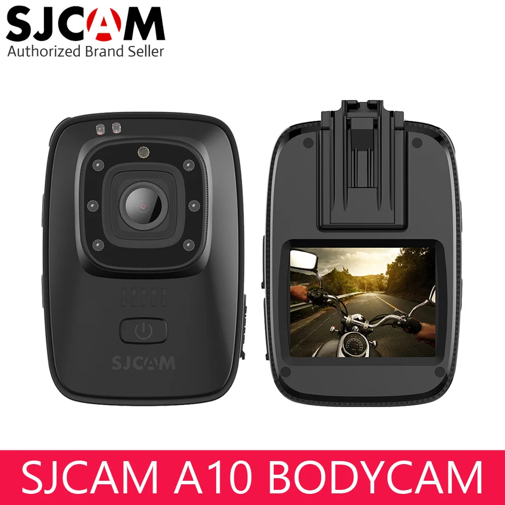 

SJCAM A10 Portable Body Camera Wearable Infrared Sports Camera IR-Cut Night Vision Laser Positioning Action Camera Long Power