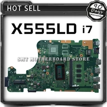X555LD For ASUS laptop motherboard rev2.0 with graphics card i7 cpu on board Main board 100% tested