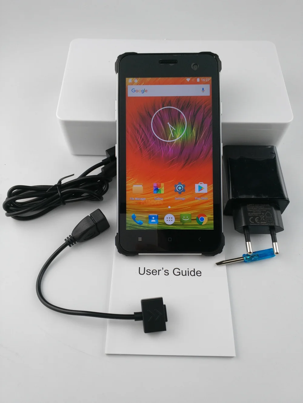 Jeasung D6 прочный Восьмиядерный Android 6 0 телефон смартфон 4 + 64 ГБ водонепроницаемый