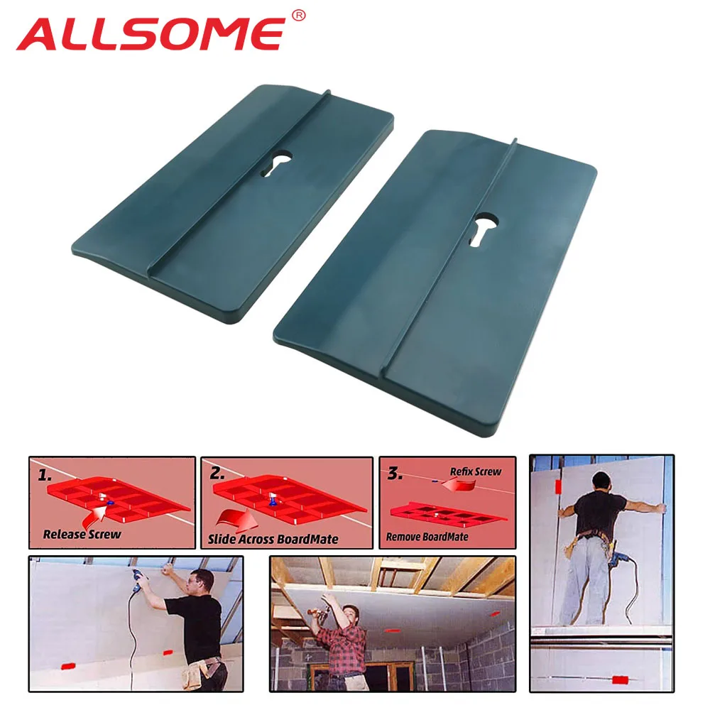 Us 14 99 30 Off Allsome 2pcs Drywall Fitting Tool Plasterboard Fixing Tool Room Ceiling Sloped Walls Decoration Carpenter Tools Ht2698 In Hand Tool