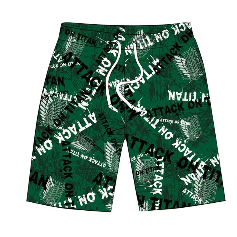 Cosroad Anime Rem Shorts Rimuru Tempest Love is War Attack on Titan Shorts Men Women Adult UnderPants Summer Beach Shorts001 (9)