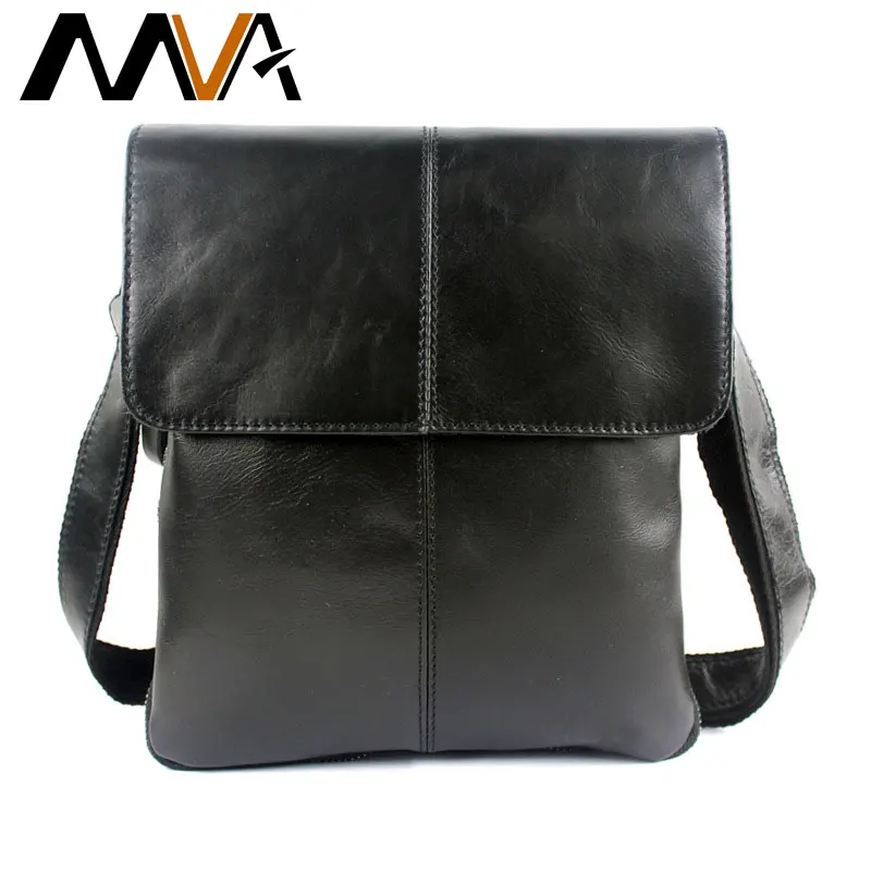 

MVA Men Genuine Leather Messenger Bag Casual Leather Shoulder Man Crossbody Bag Fashion Designer Handbags Man Bags ZZ-3