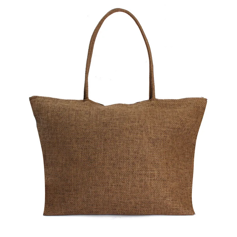 2017 Hot New Design Straw Popular Summer Style Weave Woven Shoulder Tote Shopping Beach Bag Purse Handbag Gift FreeShipping N770 13