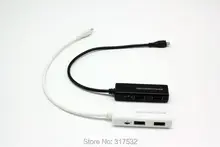 New 4ports micro USB OTG Charger HUB cable for Tablet thinkpad 8,X98, M80ta,WT-8,Miix2,ME-400C,V8P,W4-820,V975I,T100ta more