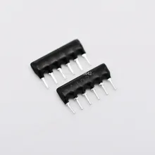 50 шт корпус типа dip 6pin 1 K ohm A102J 1KR 6pins, сетевой резистор массив A06-102J A6J102