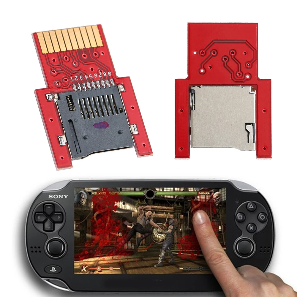 

SD2VITA PSVSD Micro SD Adapter Memory Transfer Card for PS Vita 1000 2000 Henkaku 3.60
