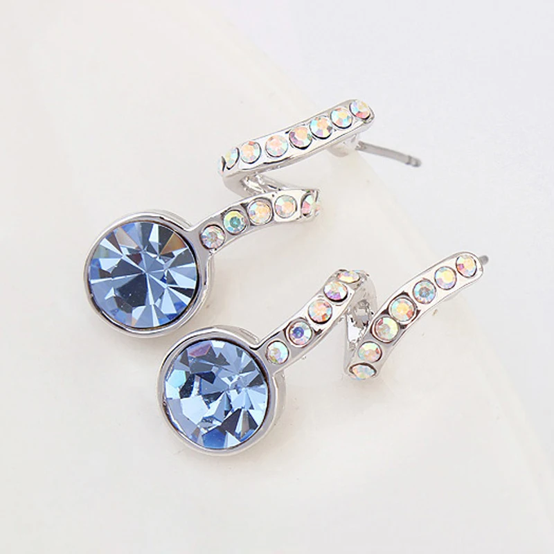 2017 New Fashion Statemen Earrings For Women From Swarovski Elements 2017 New Fashion Statemen Earrings For Women From Swarovski Elements Crystal Online Ping India Color Jewelry In Stud