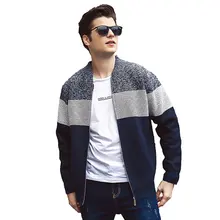 Men Bomber Cardigans Sweaters Male Color Block Knitwear Man Casual Cardigan Woollen Blends Knitwear Winter Warm Fleece Sweaters Men Bomber Cardigans Sweaters Male Color Block Knitwear Man Casual Cardigan Woollen Blends Knitwear Winter Warm Fleece Sweaters