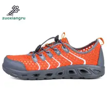 Новые мужские дышащие кроссовки унисекс сетчатая легкая мужская обувь wo Мужская водонепроницаемая обувь быстросохнущая акваобувь для мужчин Tenis Размер 36-44