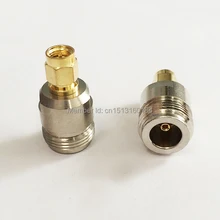 1 шт. N женский разъем SMA штекер RF коаксиальный адаптер модем конвертер разъем прямой никелированный