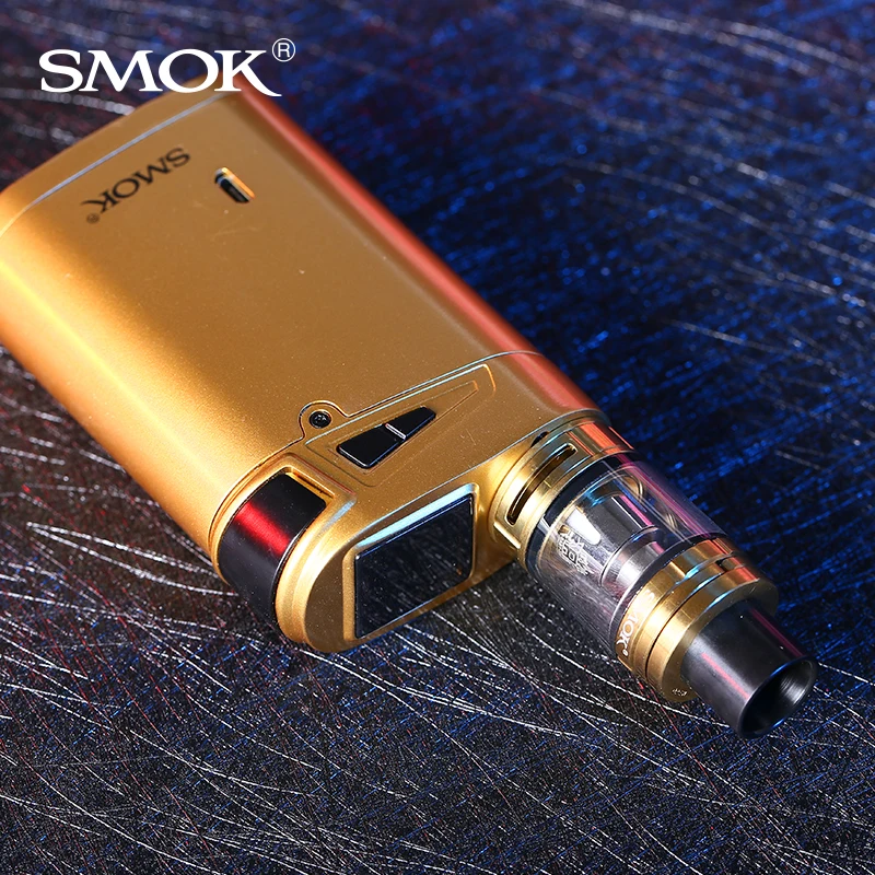 

Smok Marshal G320 Kit e-cigarettes With 5ml TFV8 Big Baby Tank Marshal G320 Box Mod Smok Electronic Cigarette 18650 vaporizer