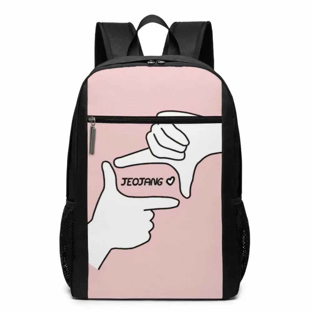 Рюкзак Kpop want One Jeojang черно-белый рюкзак Высококачественная сумка для покупок