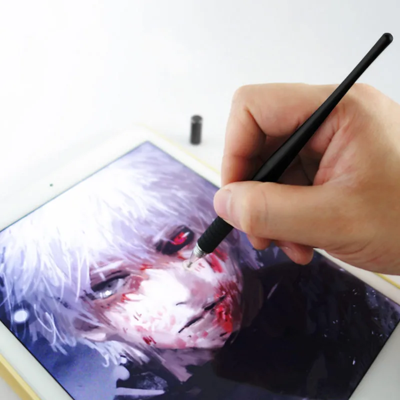 Емкостный Стилус 2 в 1 ручка для рисования сенсорный экран Стилус для iPad планшетного ПК для Iphone, смартфона