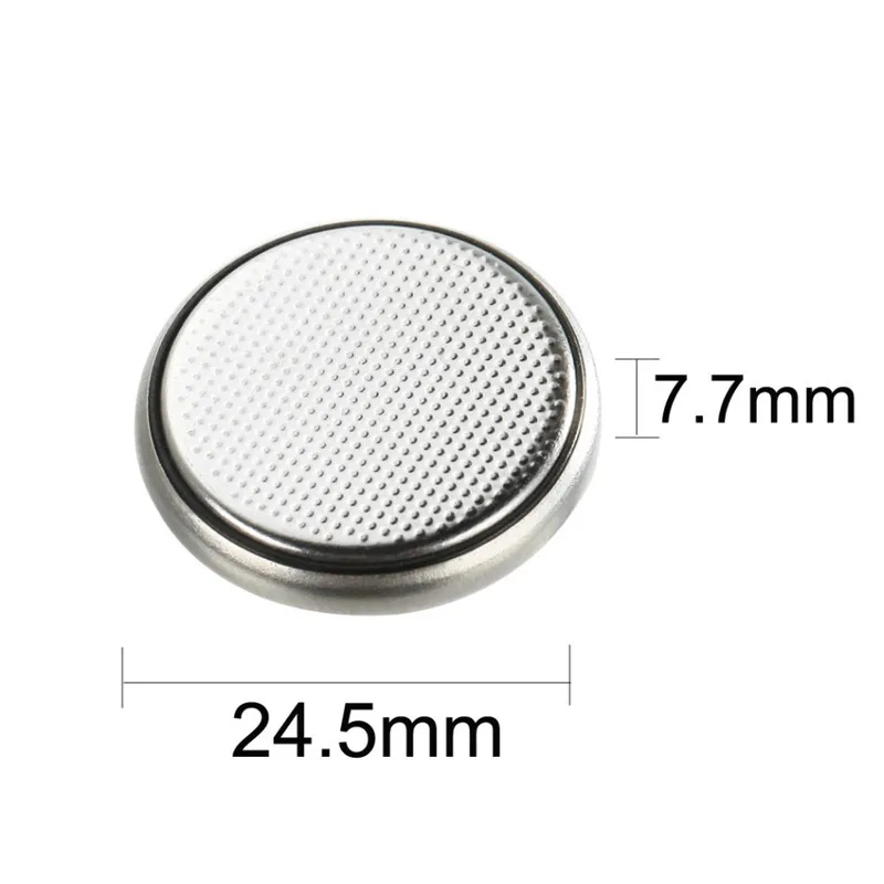 Free shipping High quality 3V CR2477 1000mAh Lithium Button Coin Battery for watches doorbell Hearing aid calculator 20pcs/lot